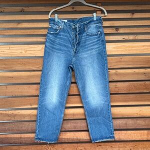 GAP High Rise Cheeky Straight Jeans - Blue